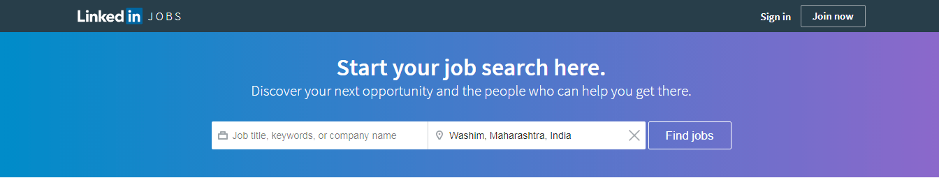 LinkedIn Jobs Portal